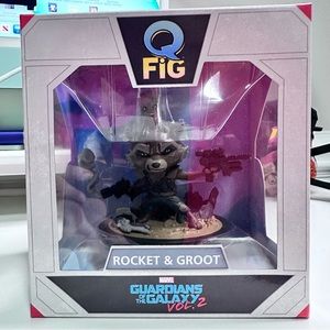 Q-Fig Loot‎ Crate ROCKET & GROOT Guardians of the Galaxy Vol. 2 QMX Figure C4